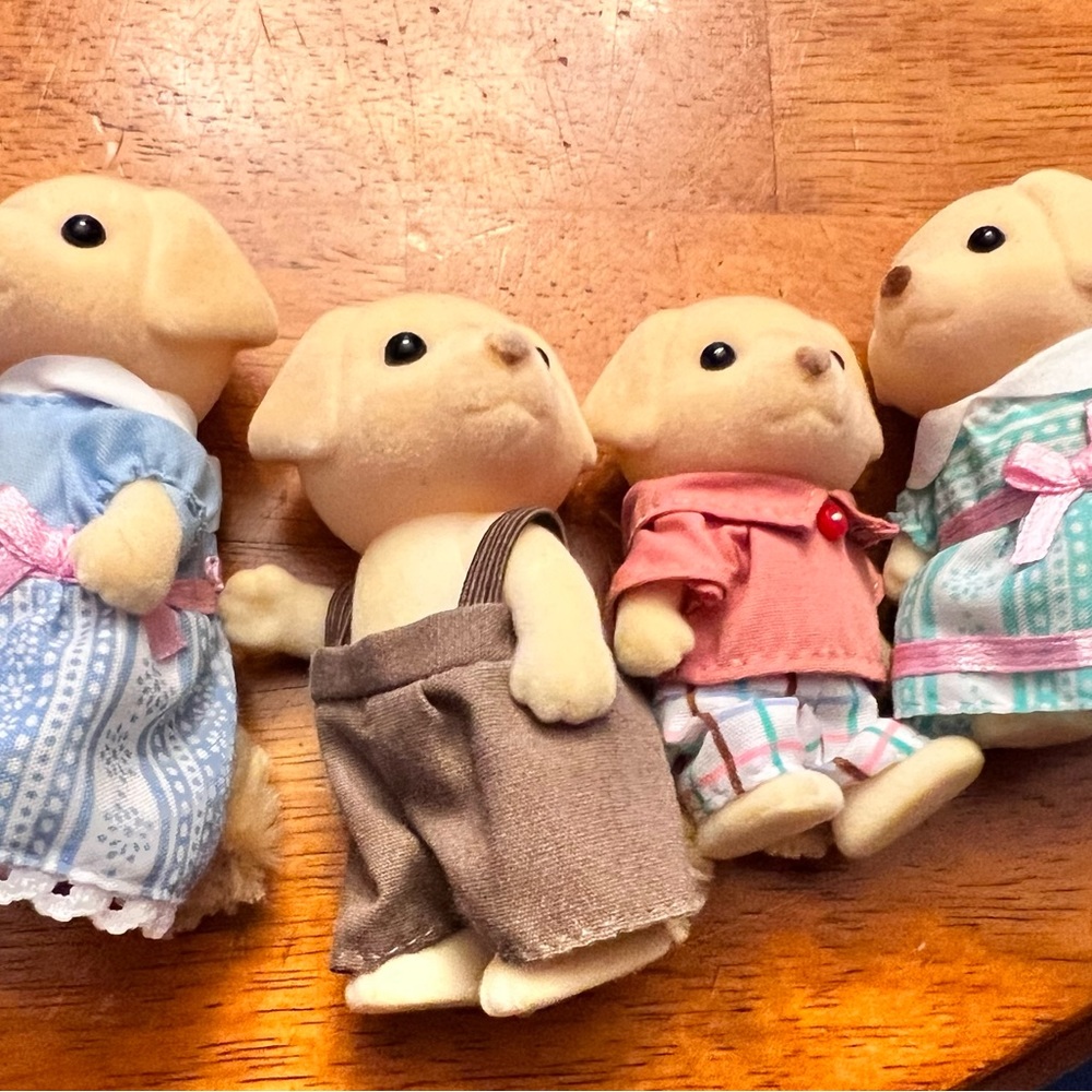 Calico critter poodle family